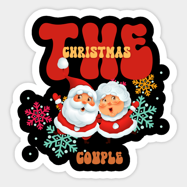 The Christmas Couples Sticker by NICHE&NICHE